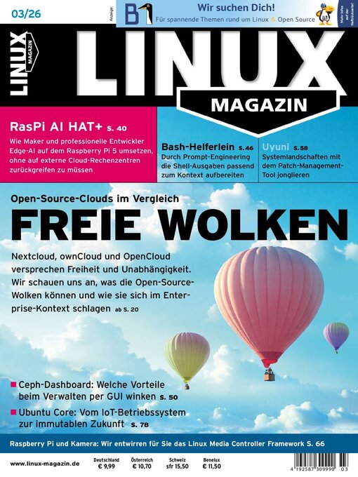 Title details for Linux Magazin Germany by Computec Media GmbH - Available